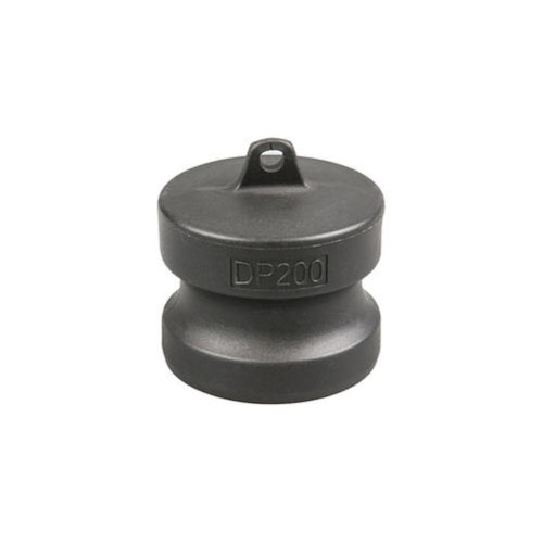 Typ DP Dust Plug Hane End Adapter-Svart anodiserad Camlock